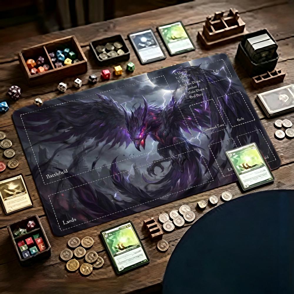Tradescantia Purple - Koyu Mor Phoenix Oyun Matı TCG