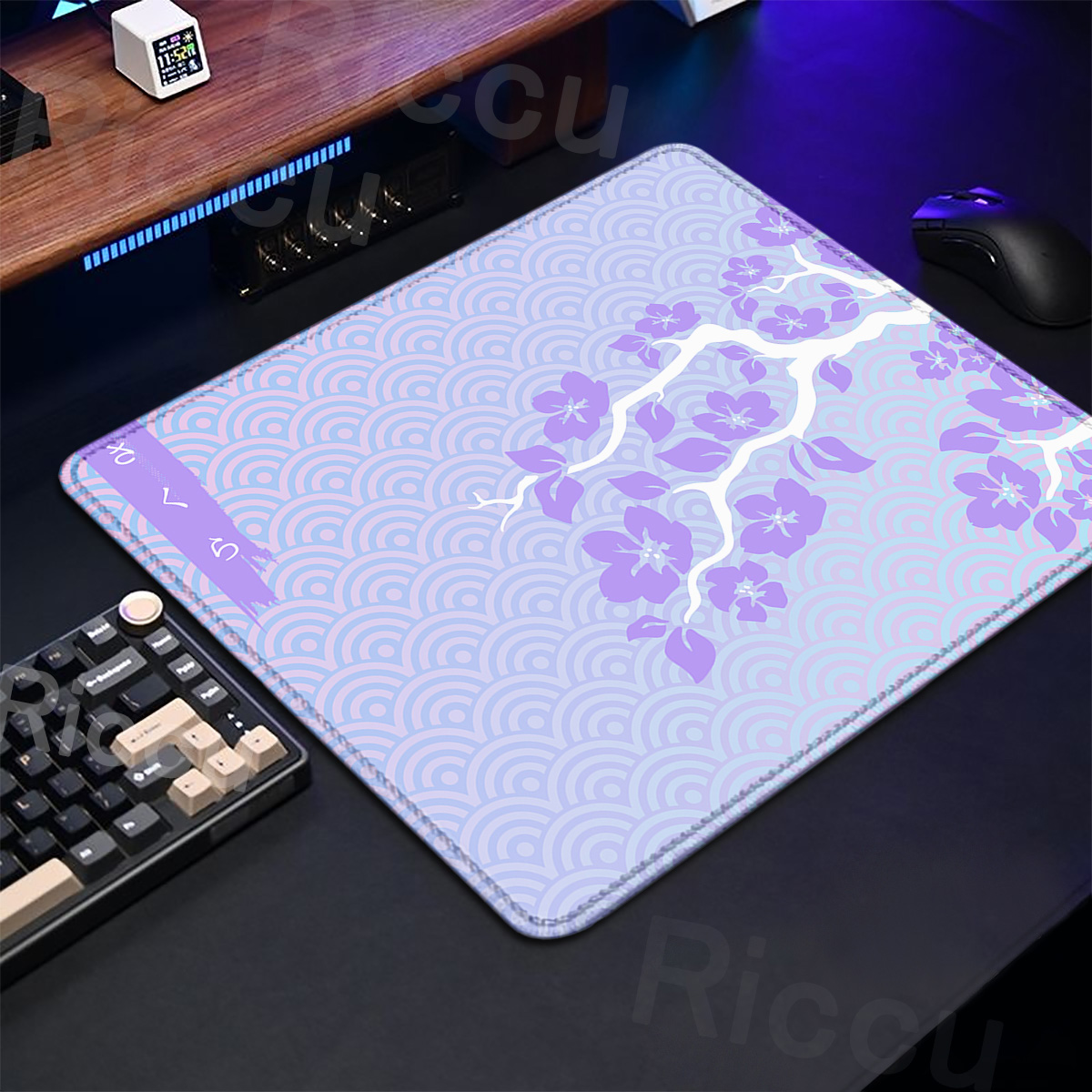 Mor Sakura masa Pad oyun farel - Tradescantia Purple incelemesi ve fiyatı