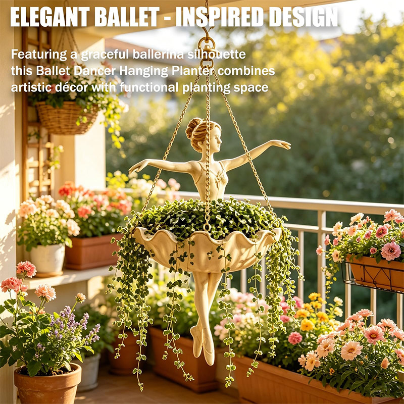 Bale Dansçısı Asılı Saksı, Met - Spider Plant Hanging incelemesi ve fiyatı