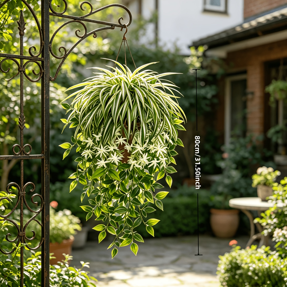 4 adet Yapay Örümcek Bitkisi A - Spider Plant Hanging incelemesi ve fiyatı